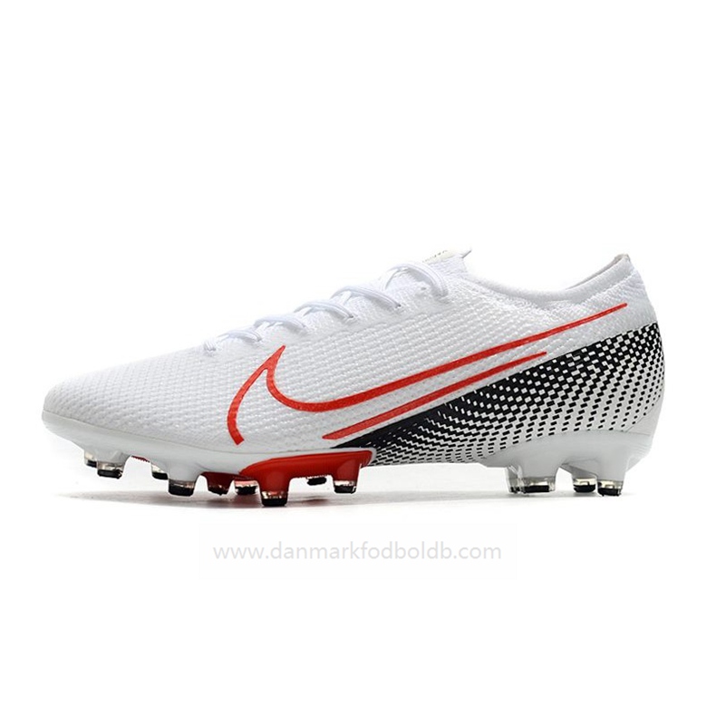 Nike Mercurial Vapor 13 Elite Ag-Pro Fodboldstøvler Herre – Hvid Rød